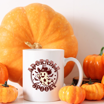 Adorable Spooky – the perfect charming mug for whimsical Halloween lovers and coffee enthusiasts.