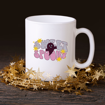 Sweet Spooky – the perfect enchanting mug for gentle Halloween lovers and coffee enthusiasts.