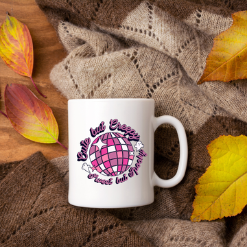 Cute But Creepy, Sweet But Spooky – the perfect enchanting mug for whimsical coffee lovers.