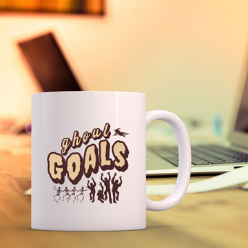 Ghoul Goals – the perfect eerie mug for stylish spooks and coffee lovers.