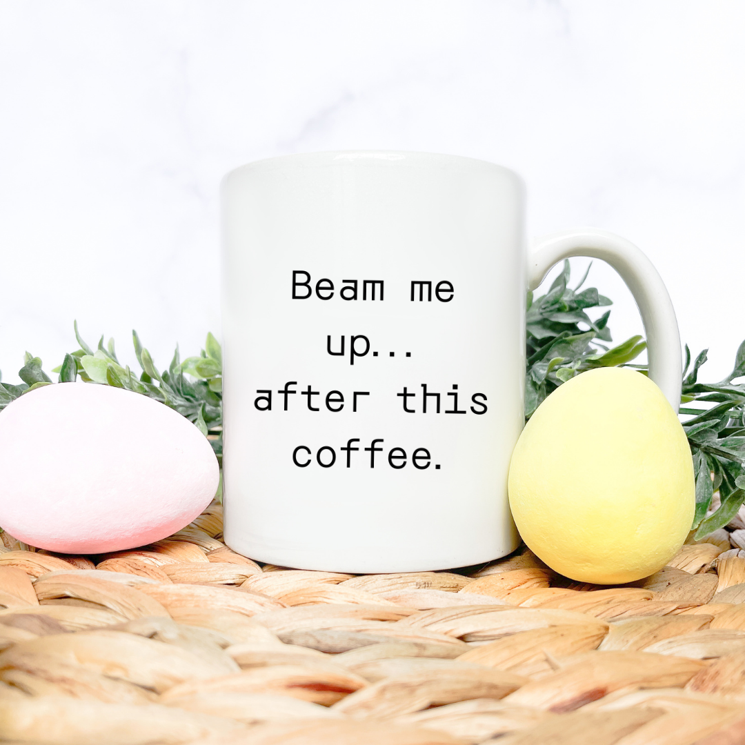 Beam me up... after this coffee Mug
