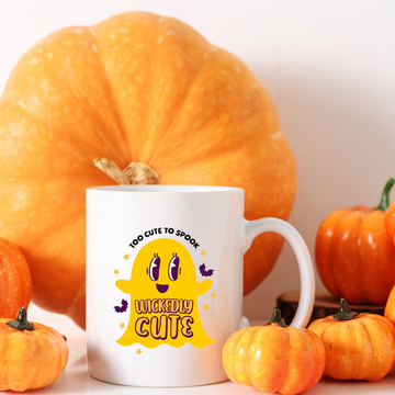 Wickedly Cute – the perfect charming mug for delightfully spooky coffee lovers.