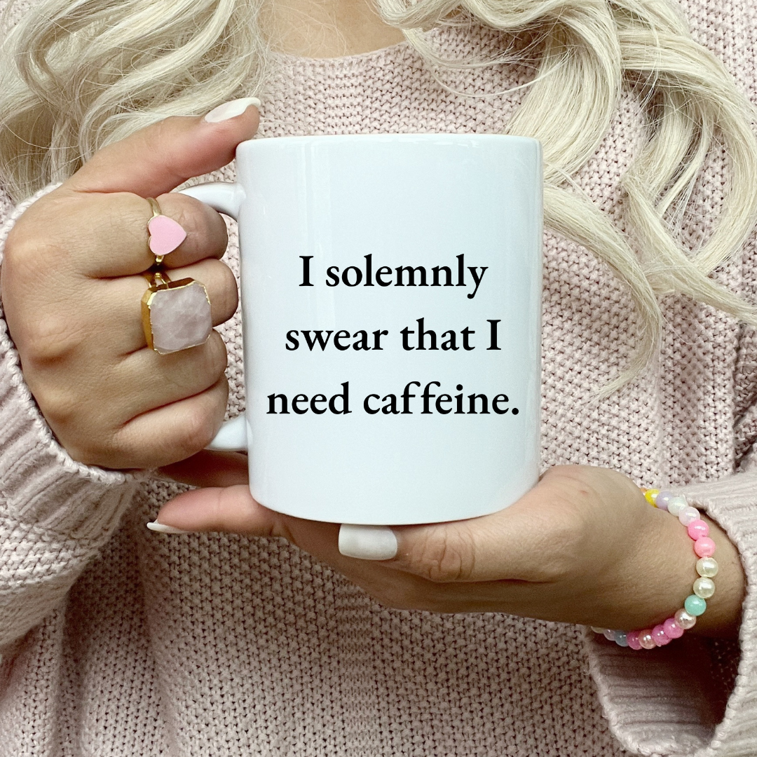 I solemnly swear that I need caffeine Mug