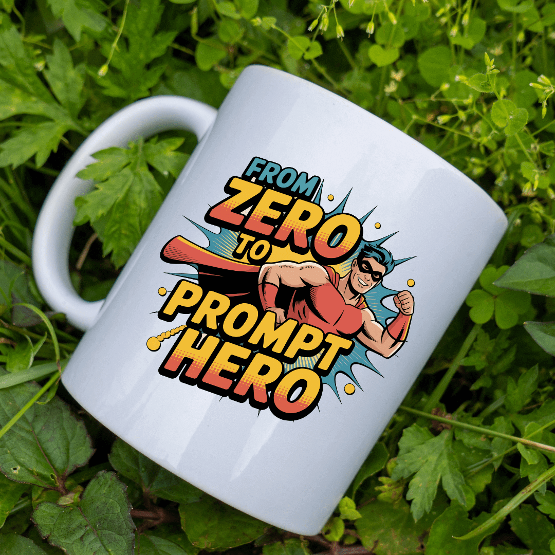 From zero to prompt hero mug - Mood In A Mug
