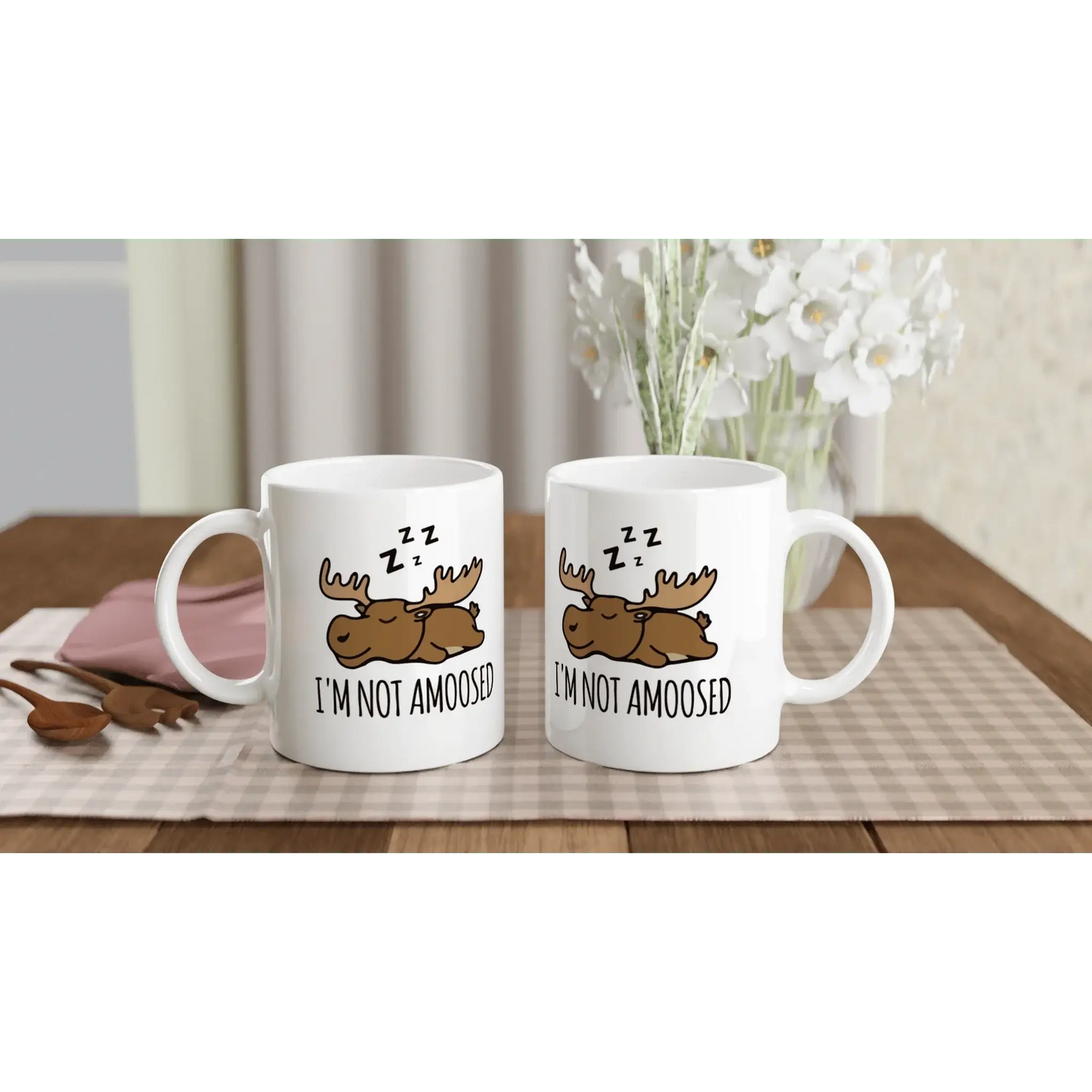 I'M NOT AMOOSED MUG - Mood In A Mug