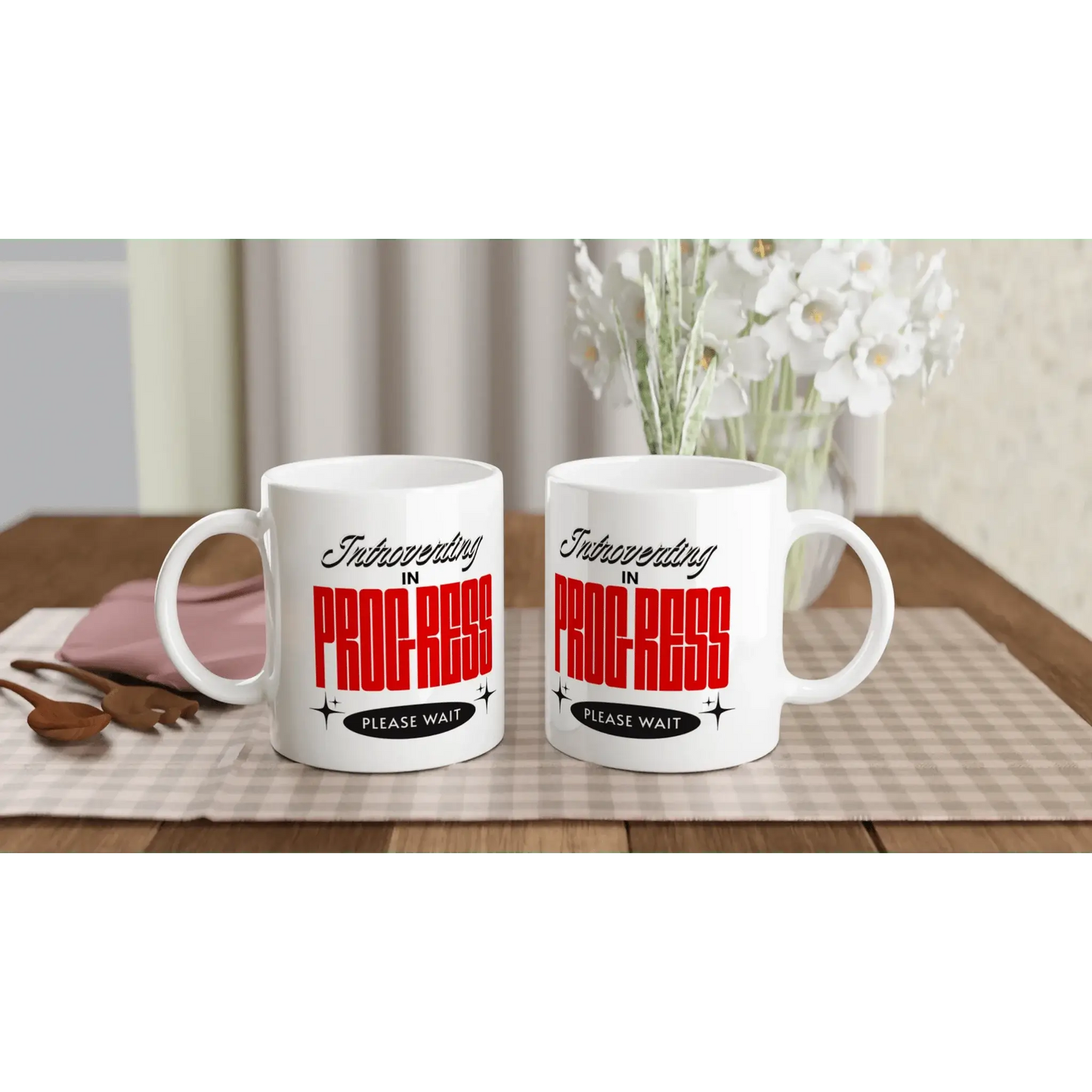 Introverting in Progress Mug - Mood In A Mug