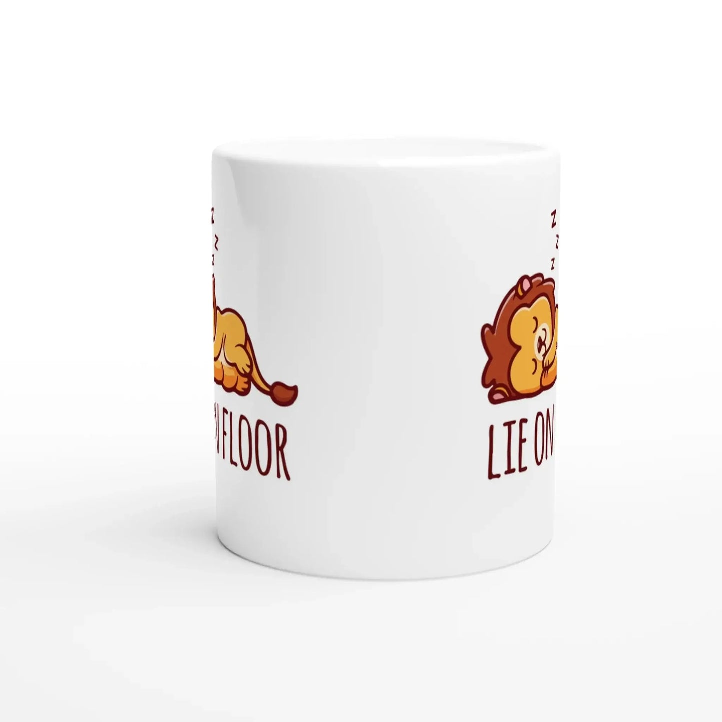 LIE ON FLOOR MUG - Mood In A Mug