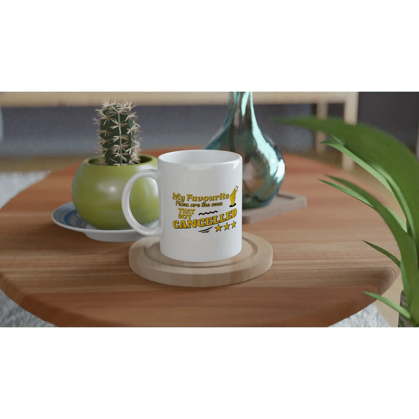 My Favourite Plans Are The Ones That Got Cancelled Mug - Mood In A Mug