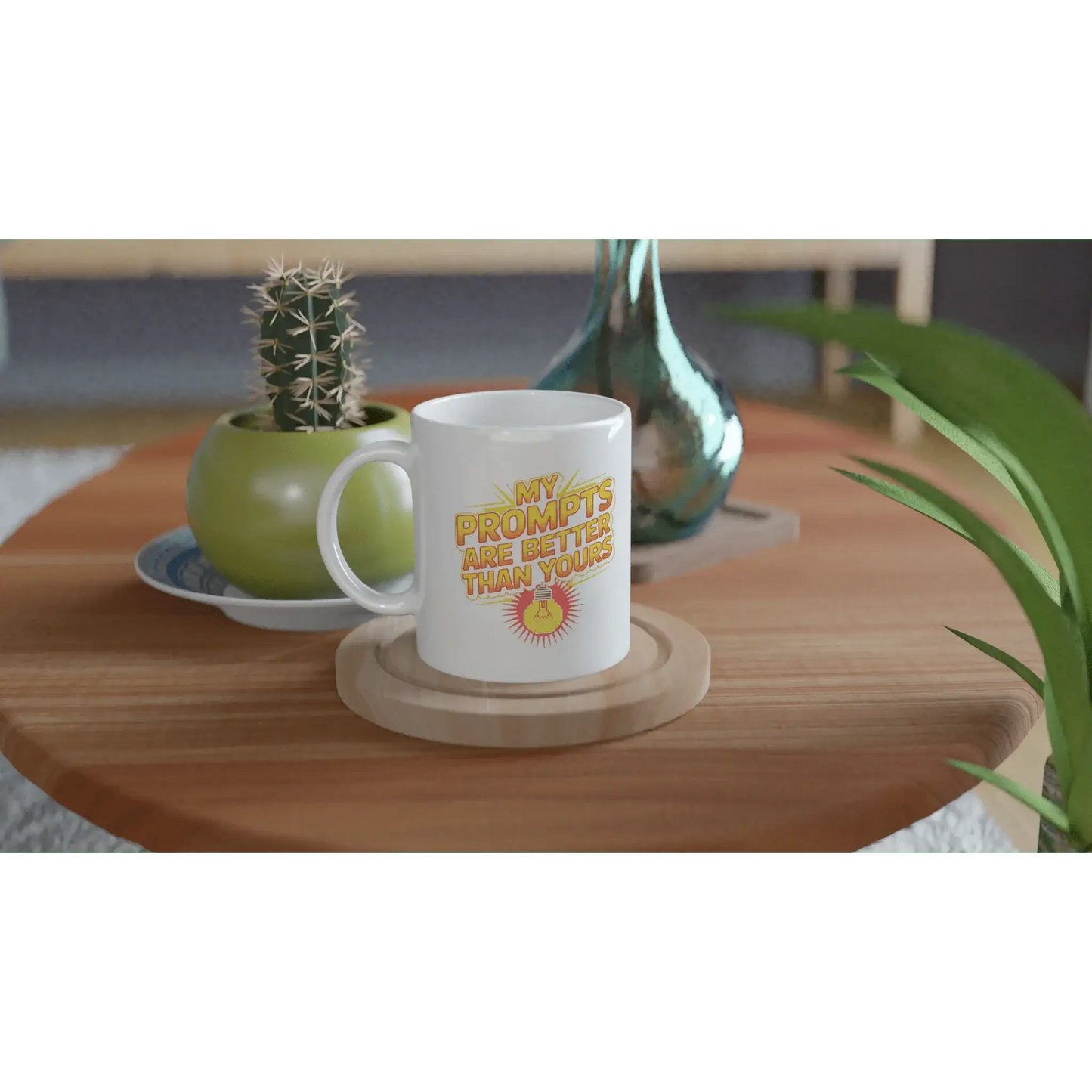 My prompts are better than yours Mug - Mood In A Mug