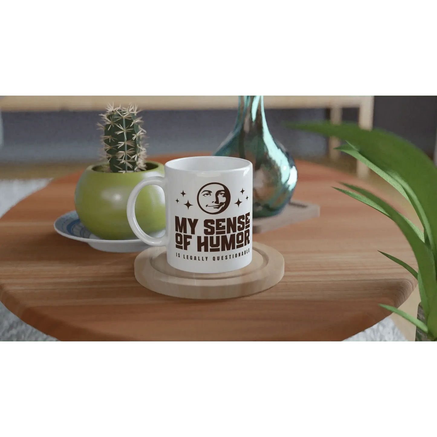 My Sense of Humor is Legally Questionable Mug - Mood In A Mug