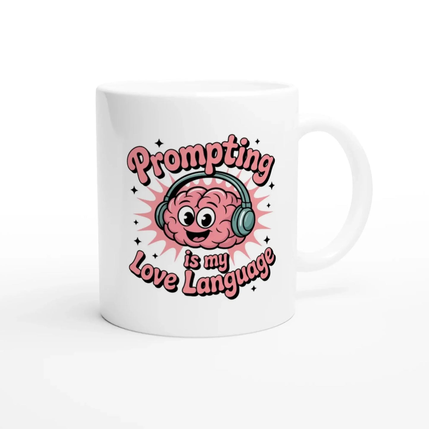 Prompting is my love language mug - Mood In A Mug