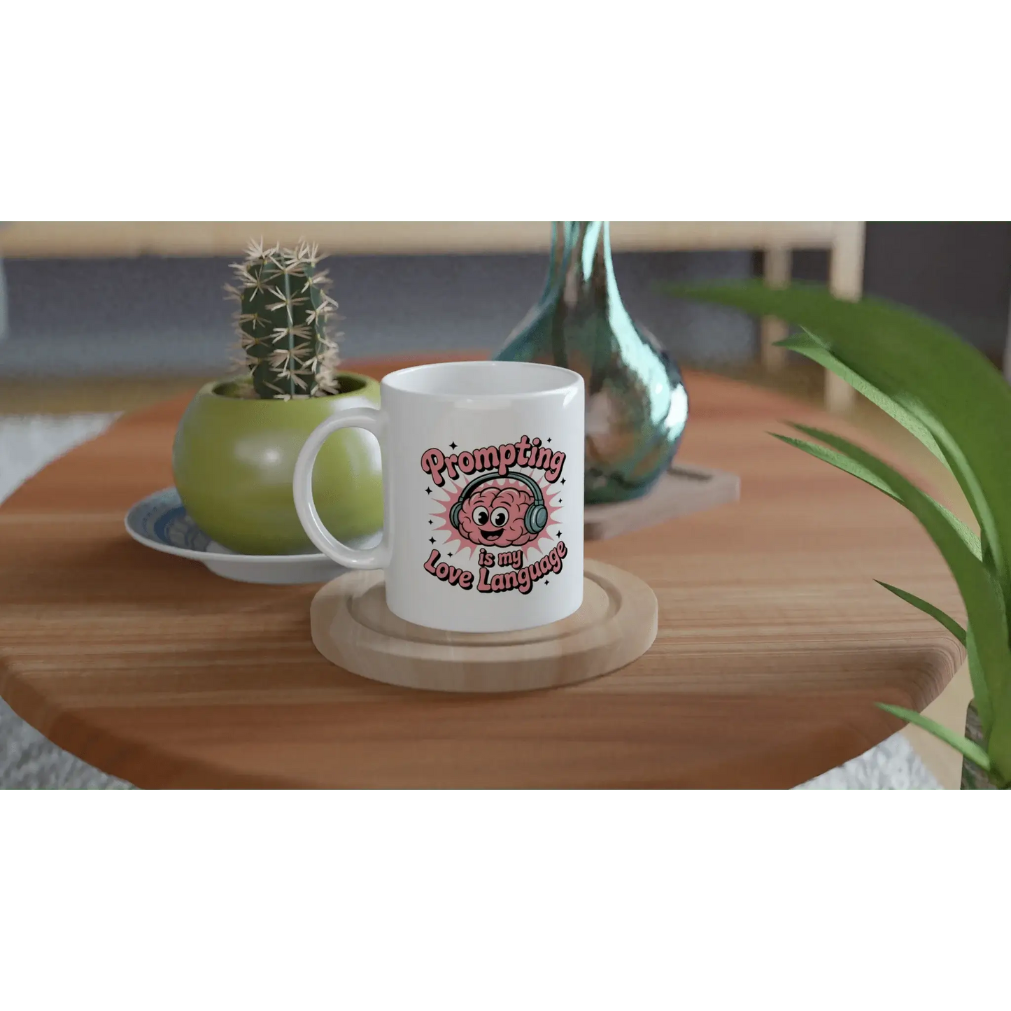 Prompting is my love language mug - Mood In A Mug