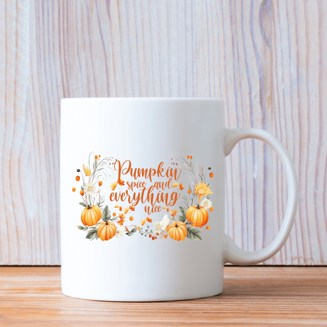 Pumpkin spice & everything nice Mug - Mood In A Mug