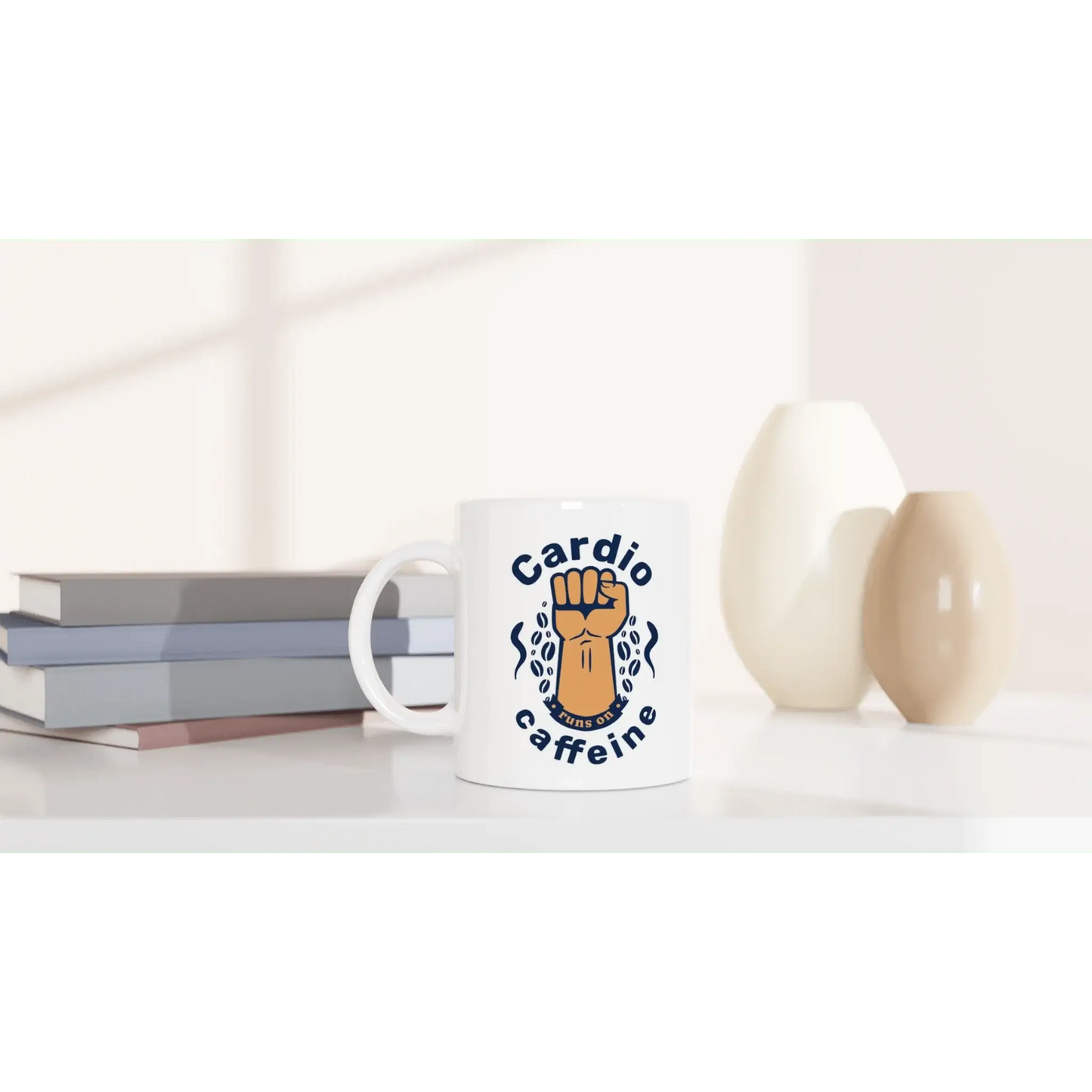 White 11oz Ceramic Mug - Mood In A Mug