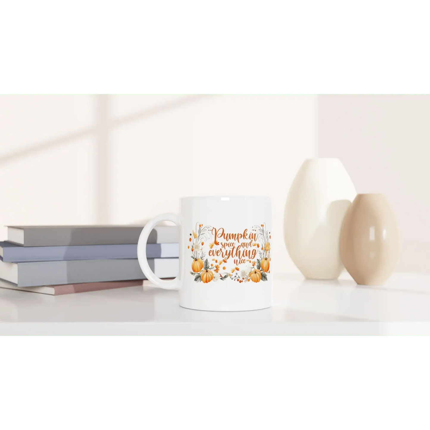 White 11oz Ceramic Mug - Mood In A Mug