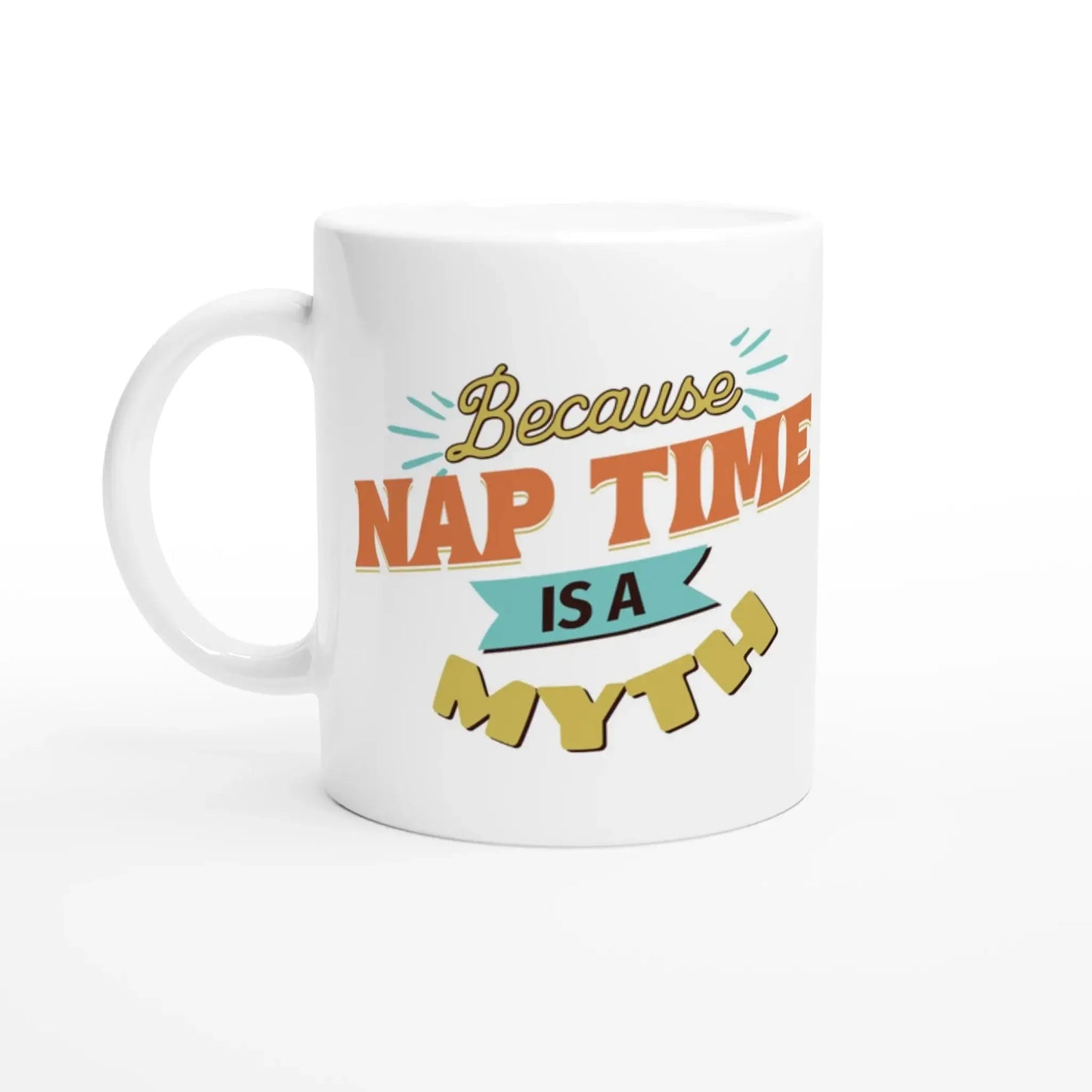 White 11oz Ceramic Mug - Mood In A Mug