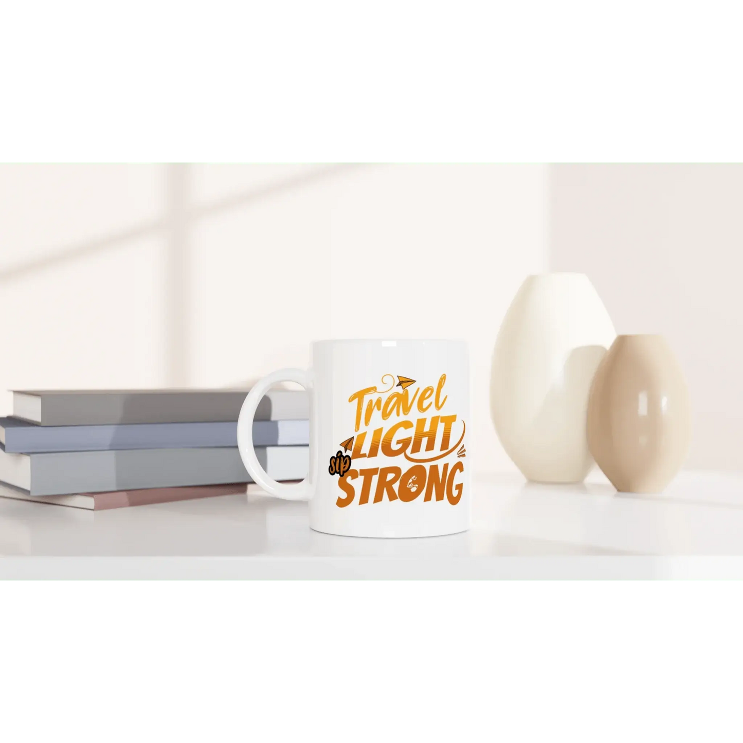 White 11oz Ceramic Mug - Mood In A Mug