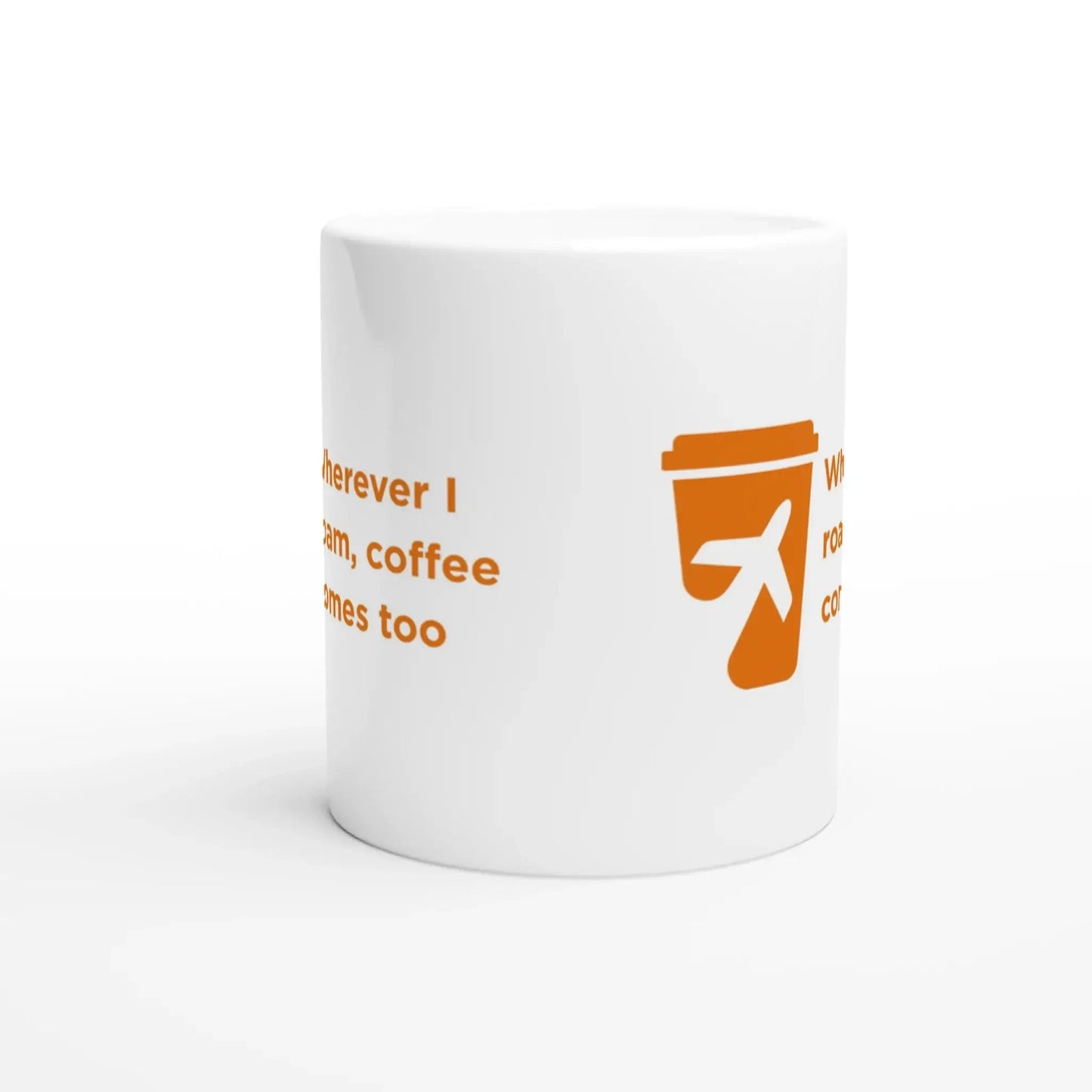White 11oz Ceramic Mug - Mood In A Mug