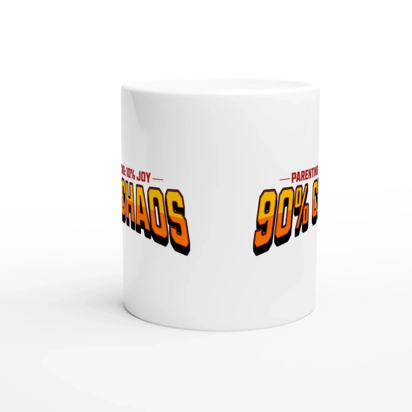 White 11oz Ceramic Mug - Mood In A Mug