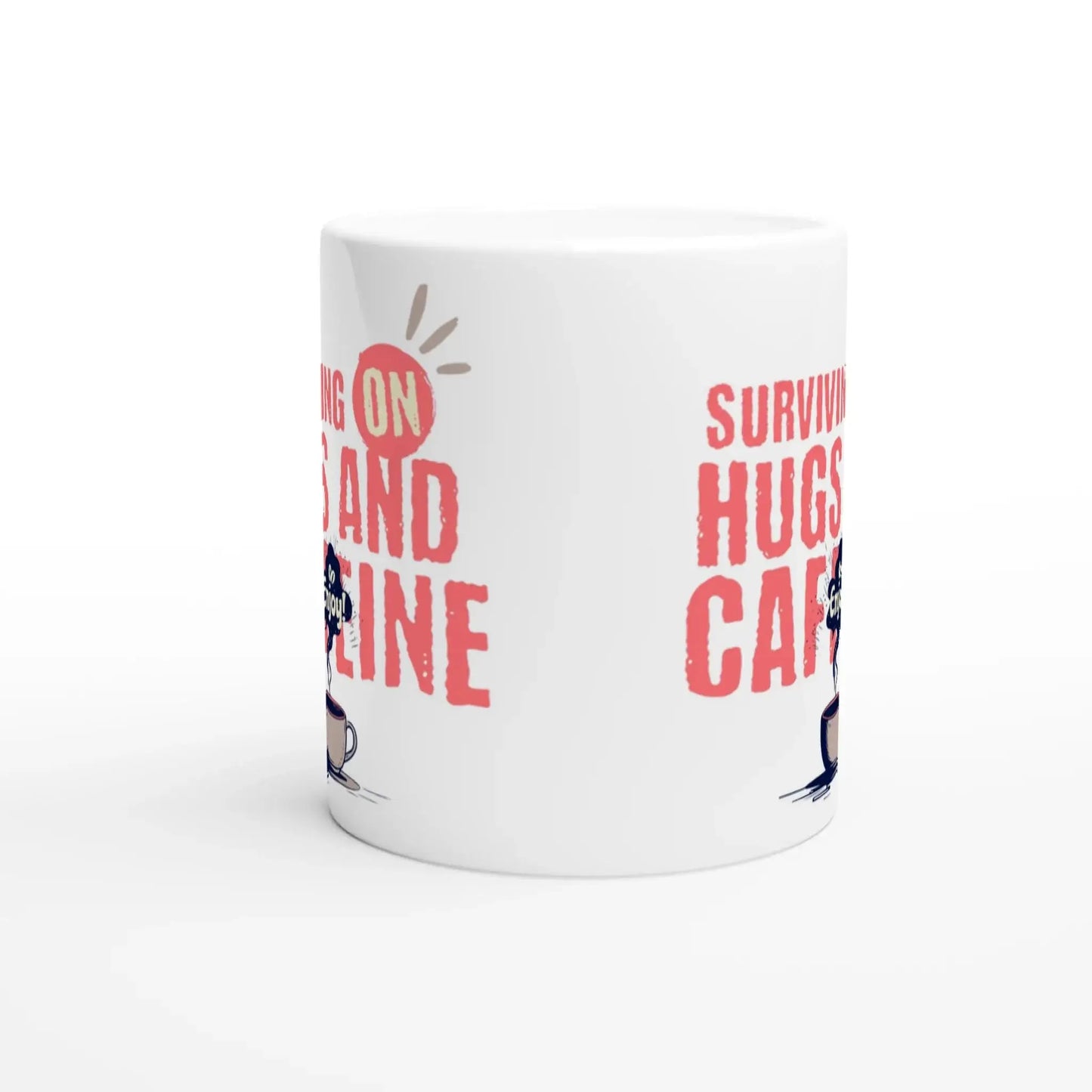 White 11oz Ceramic Mug - Mood In A Mug