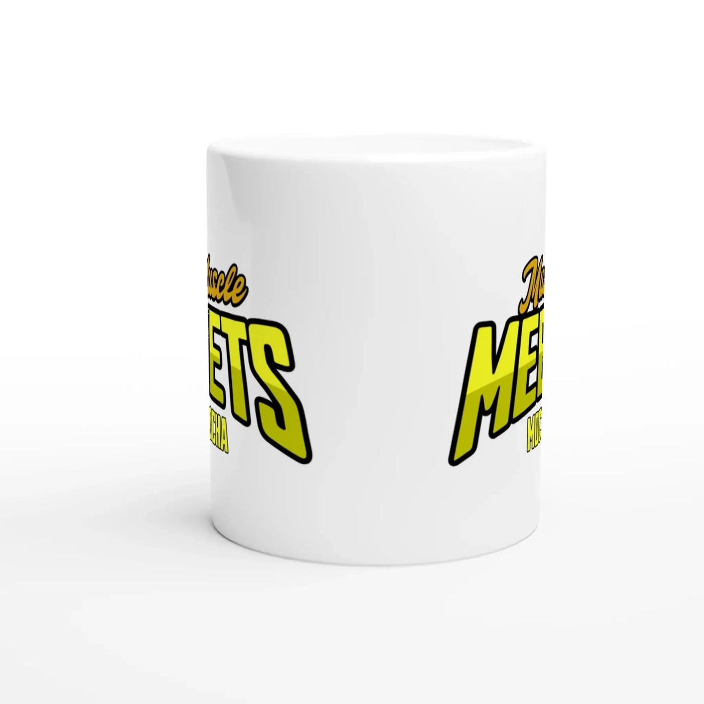 White 11oz Ceramic Mug - Mood In A Mug