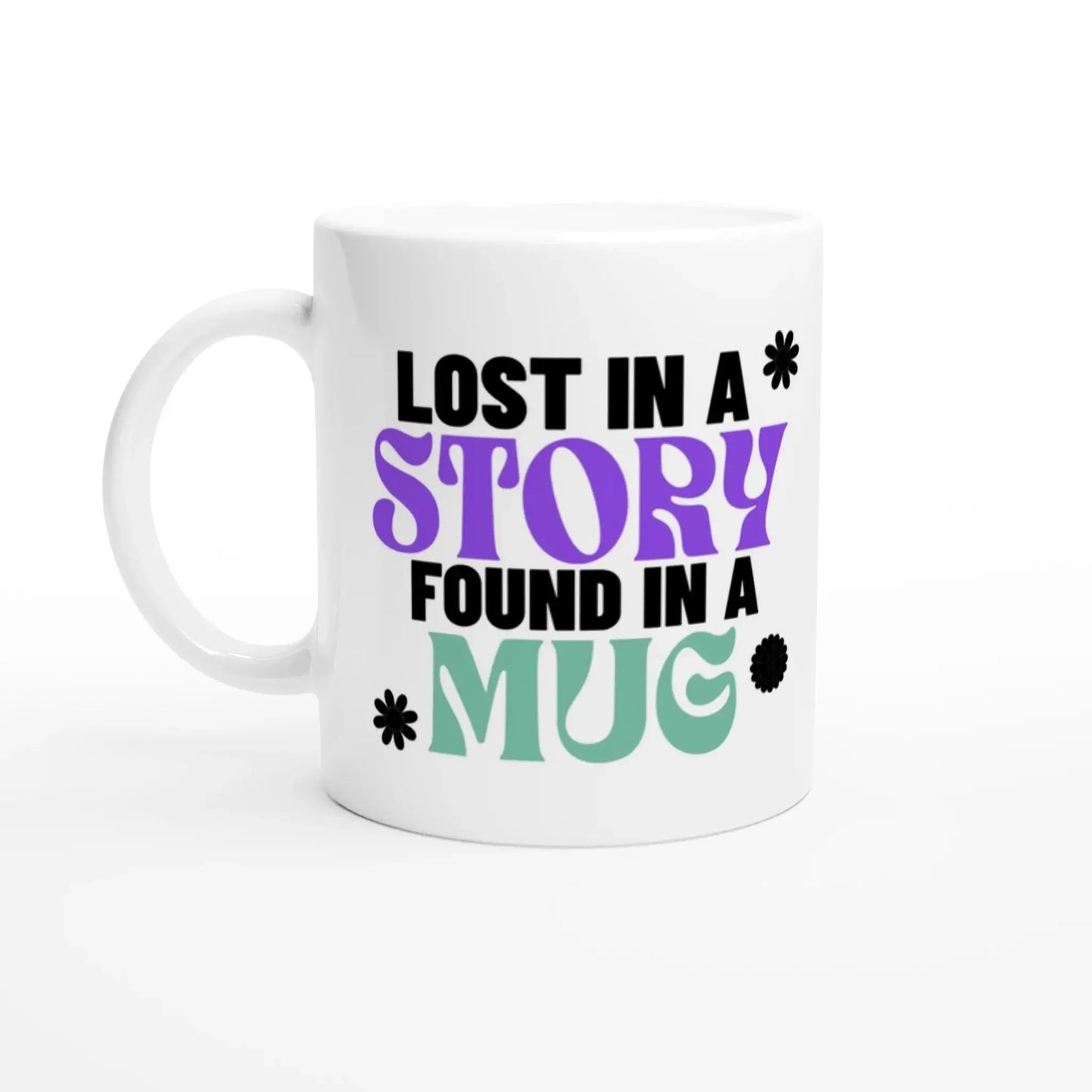 White 11oz Ceramic Mug - Mood In A Mug
