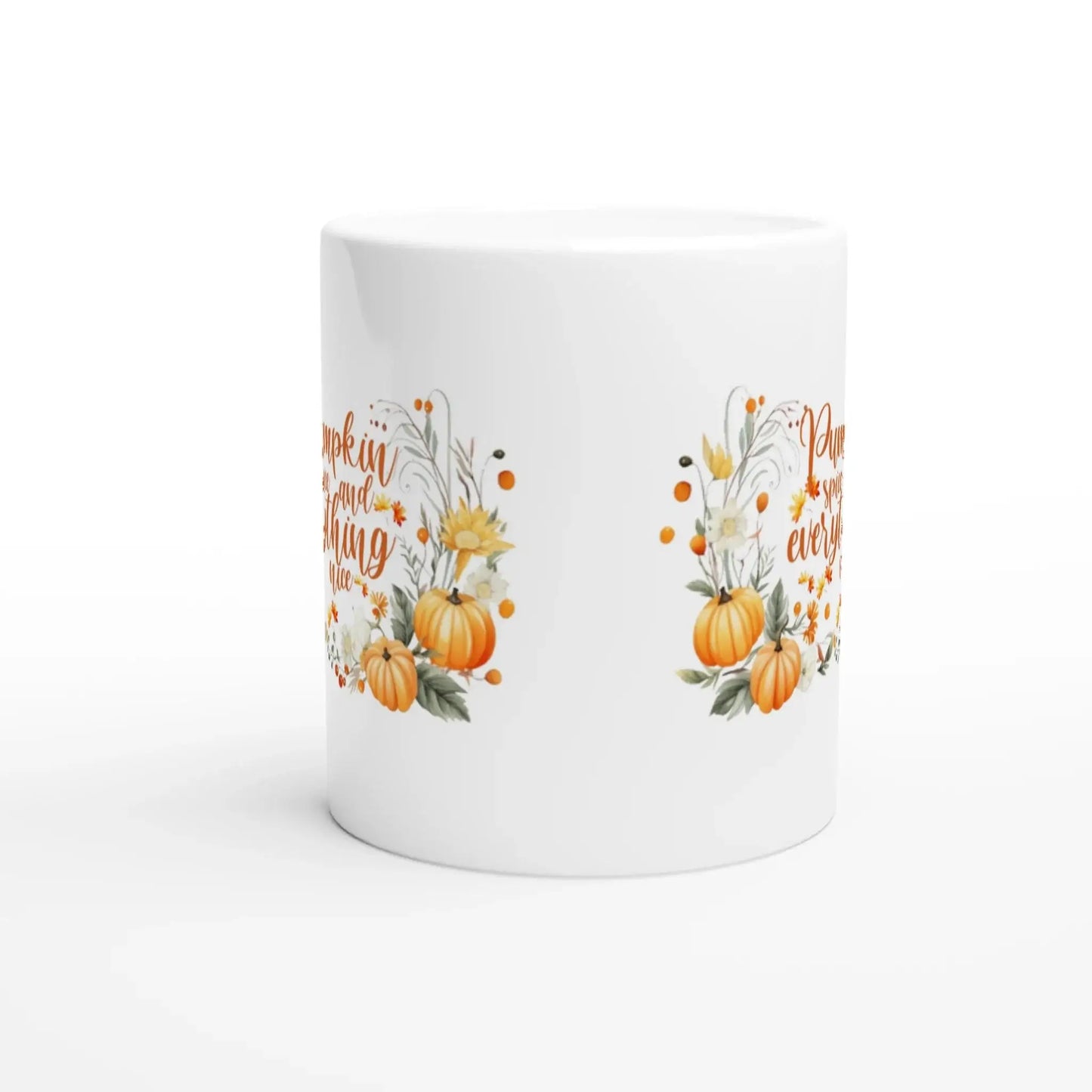 White 11oz Ceramic Mug - Mood In A Mug