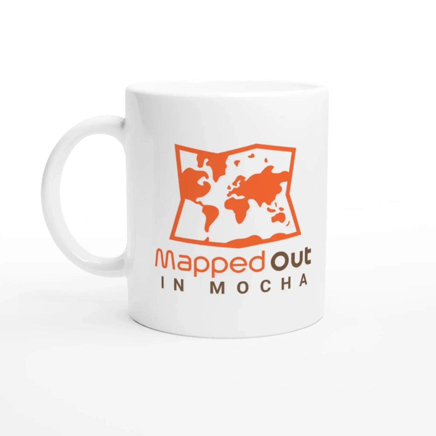 White 11oz Ceramic Mug - Mood In A Mug