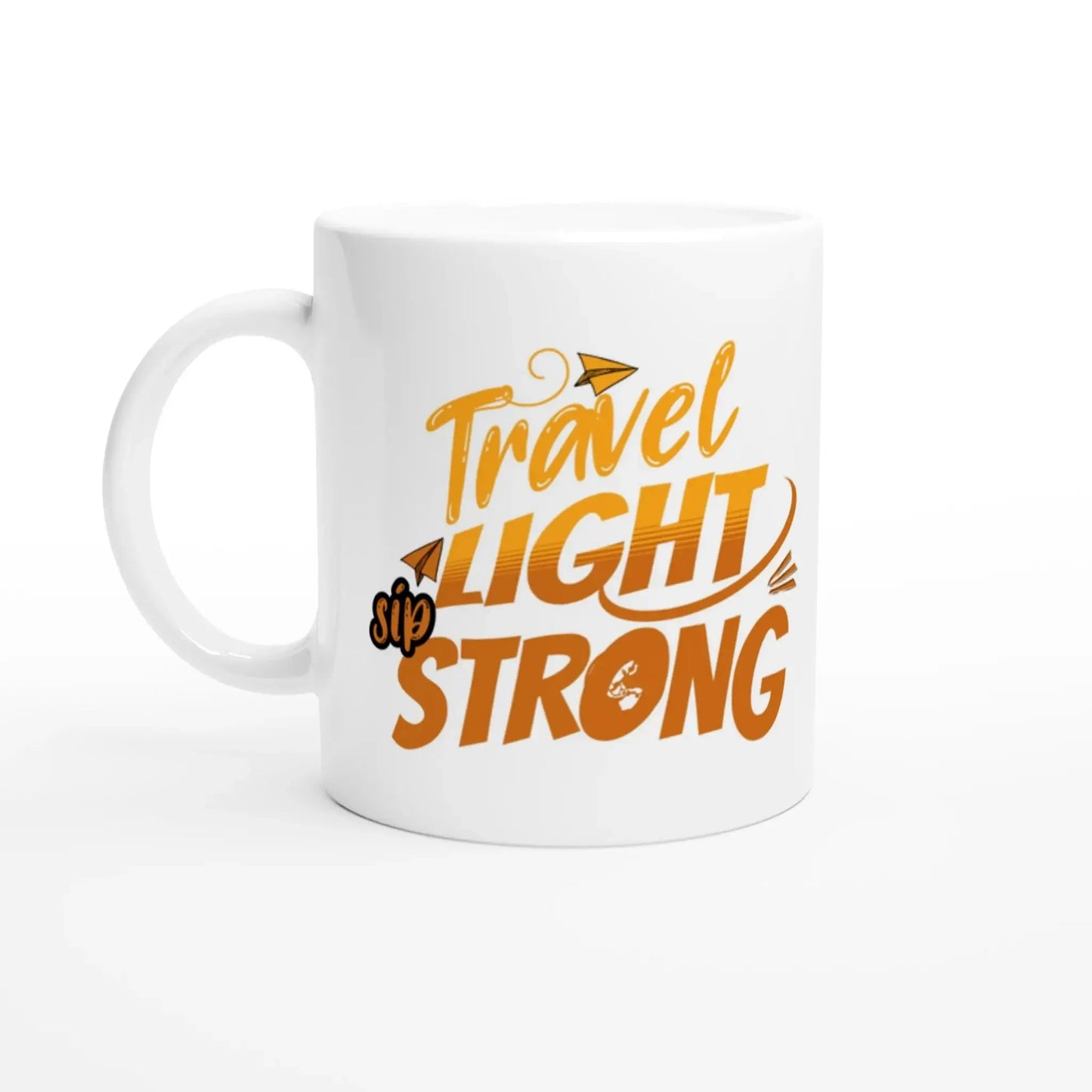 White 11oz Ceramic Mug - Mood In A Mug
