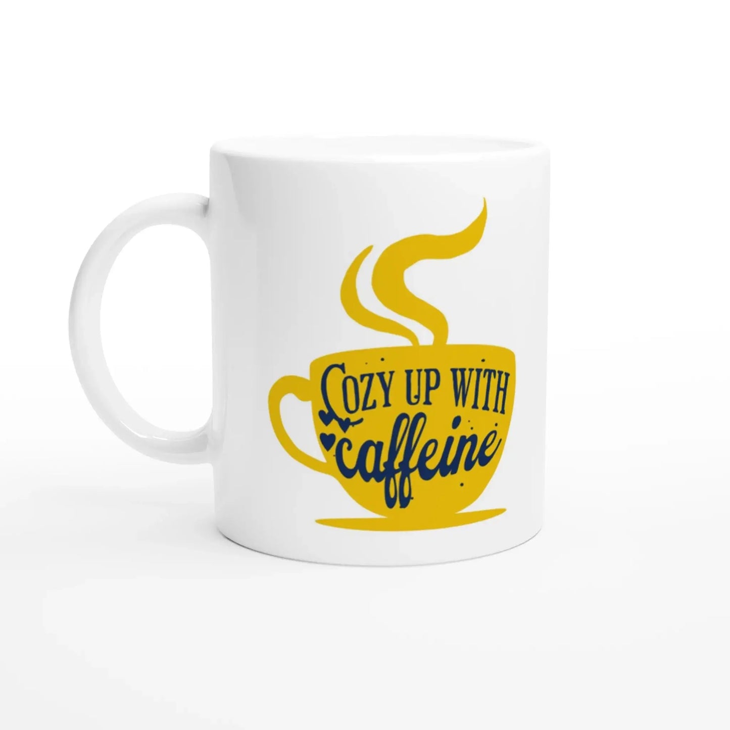 White 11oz Ceramic Mug - Mood In A Mug