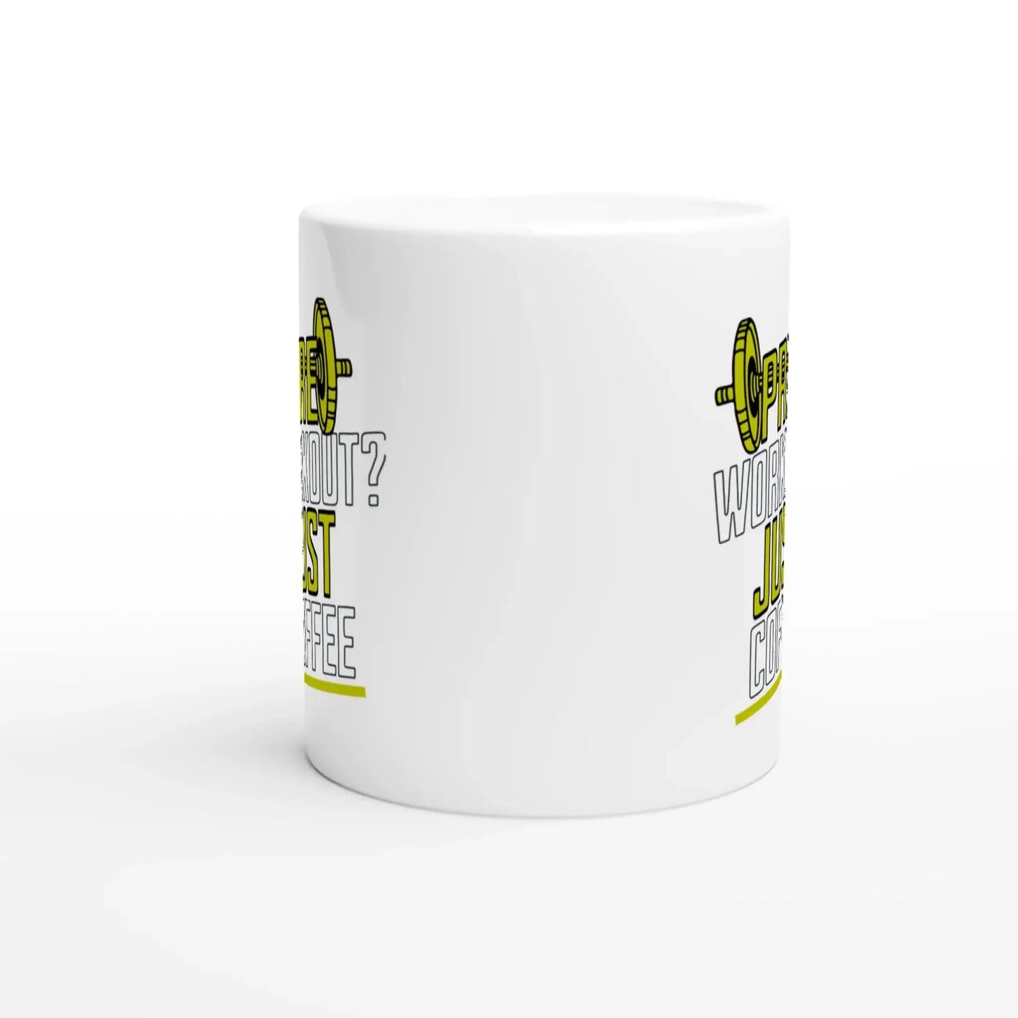 White 11oz Ceramic Mug - Mood In A Mug