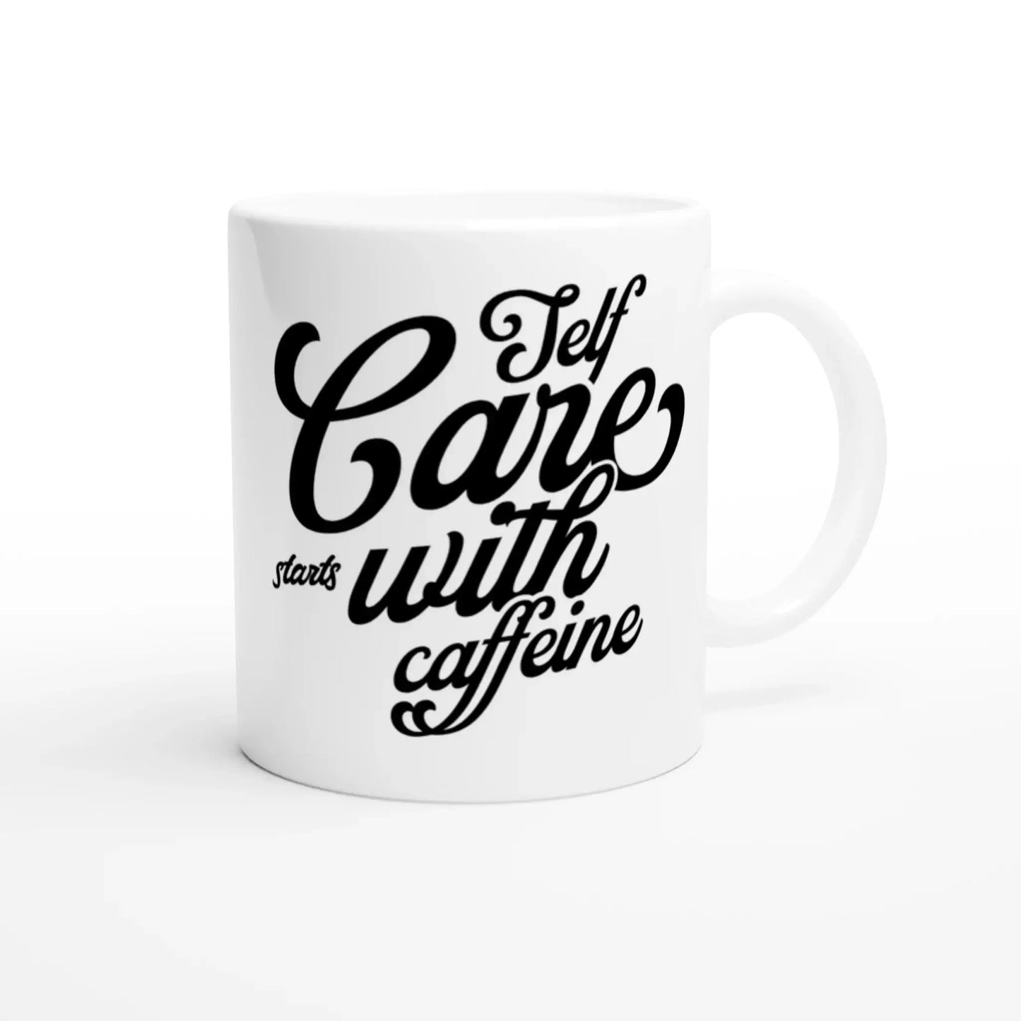 White 11oz Ceramic Mug - Mood In A Mug