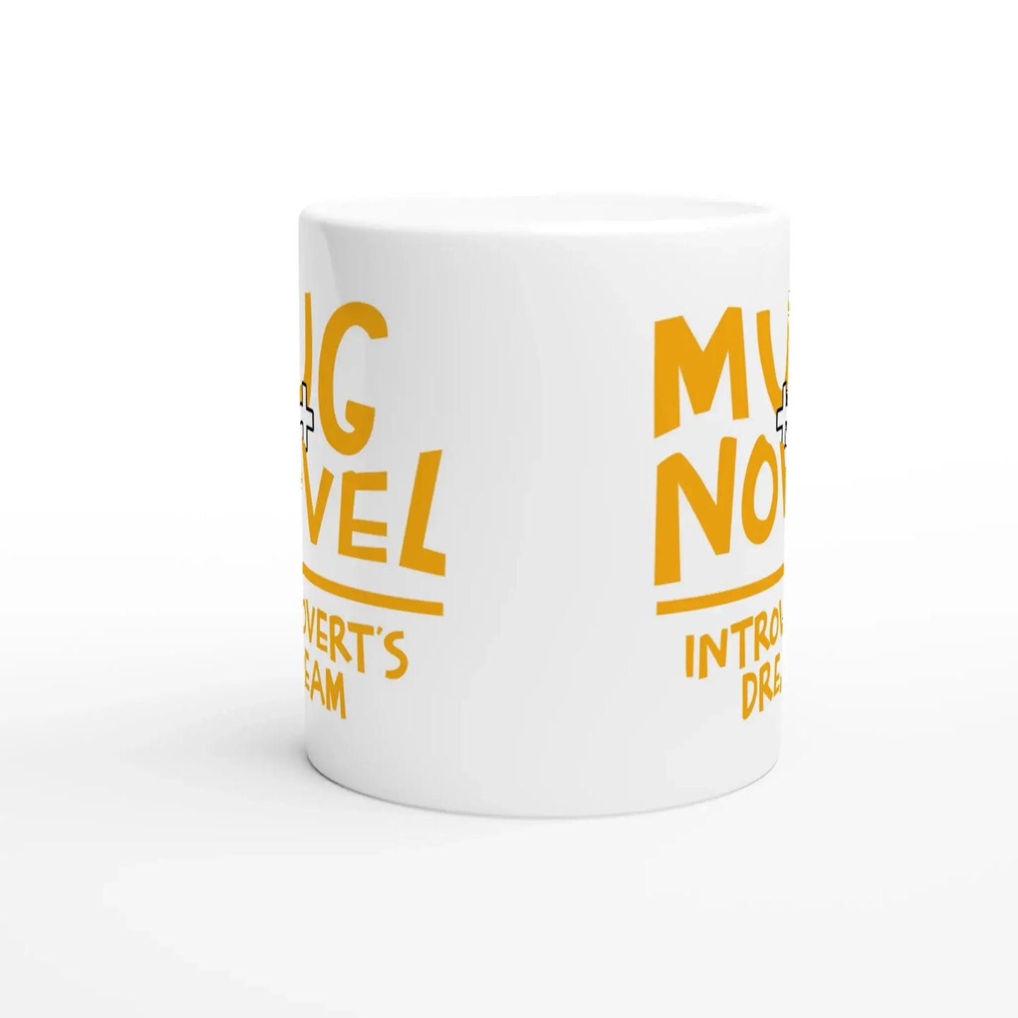 White 11oz Ceramic Mug - Mood In A Mug