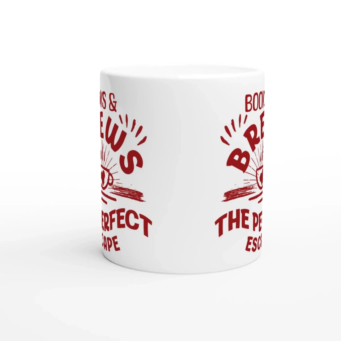 White 11oz Ceramic Mug - Mood In A Mug