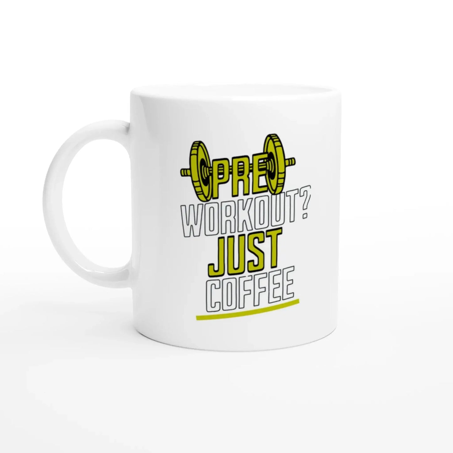 White 11oz Ceramic Mug - Mood In A Mug