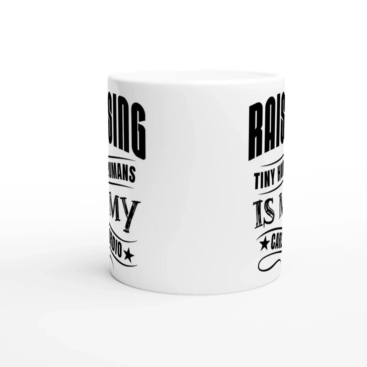 White 11oz Ceramic Mug - Mood In A Mug