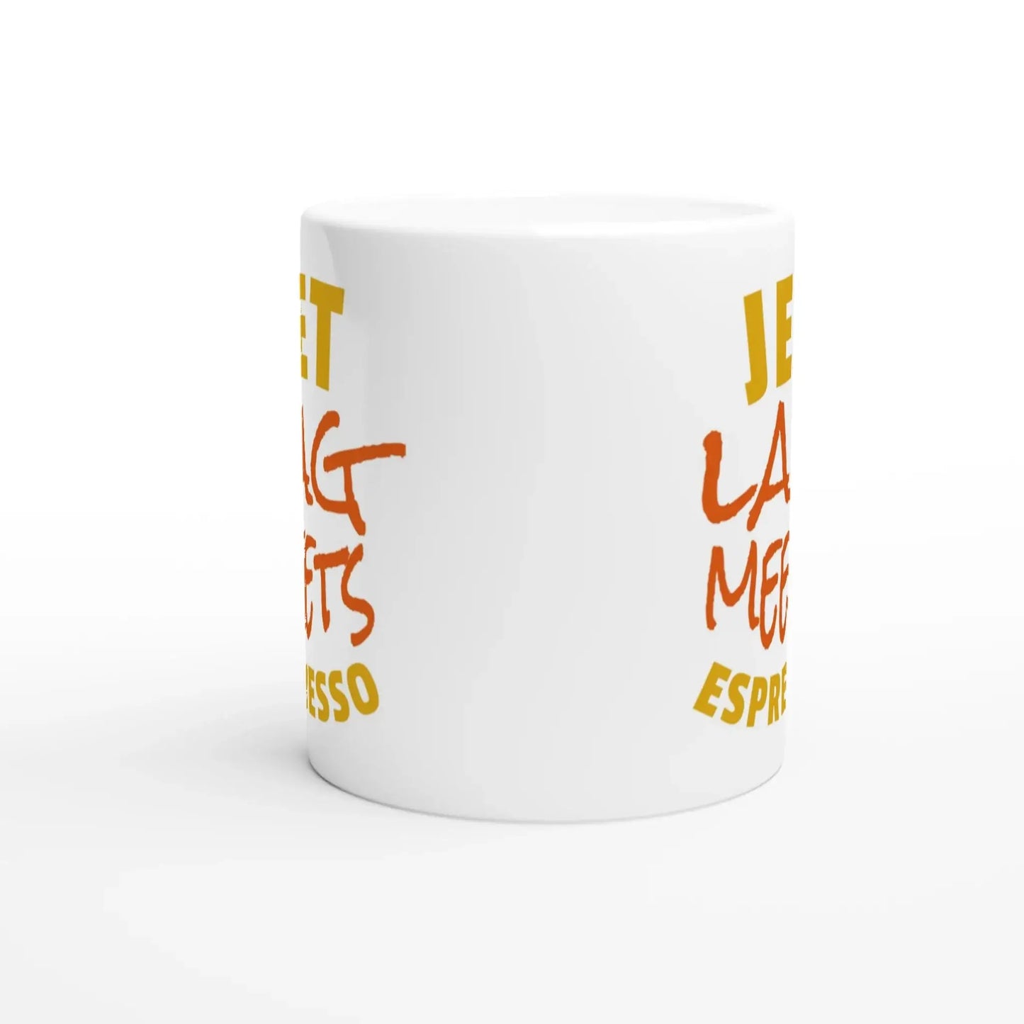 White 11oz Ceramic Mug - Mood In A Mug