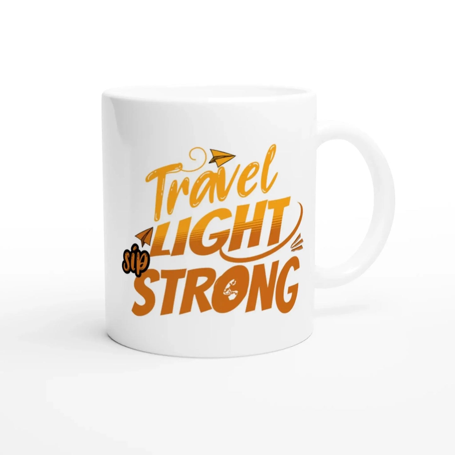 White 11oz Ceramic Mug - Mood In A Mug