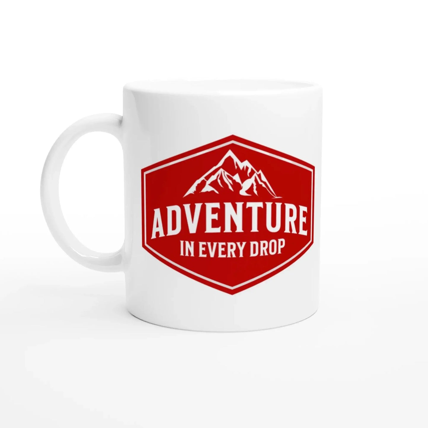 White 11oz Ceramic Mug - Mood In A Mug