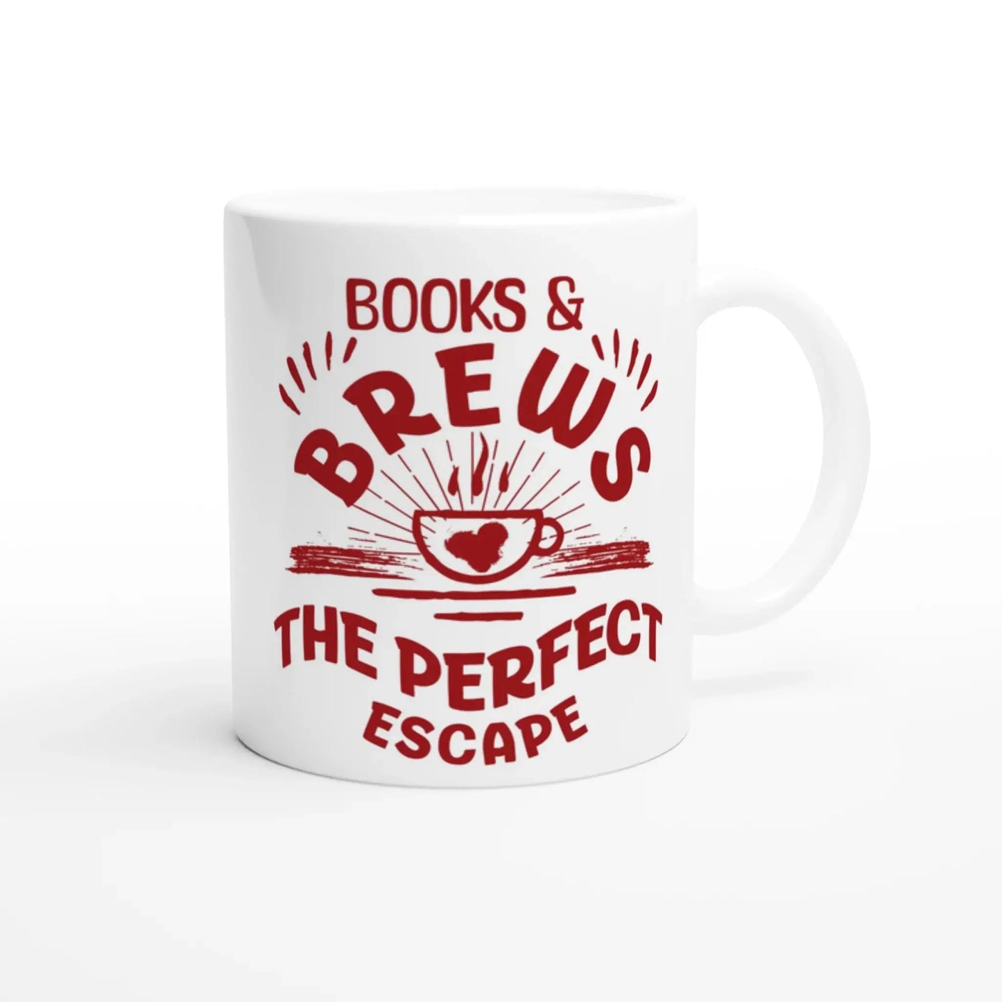 White 11oz Ceramic Mug - Mood In A Mug