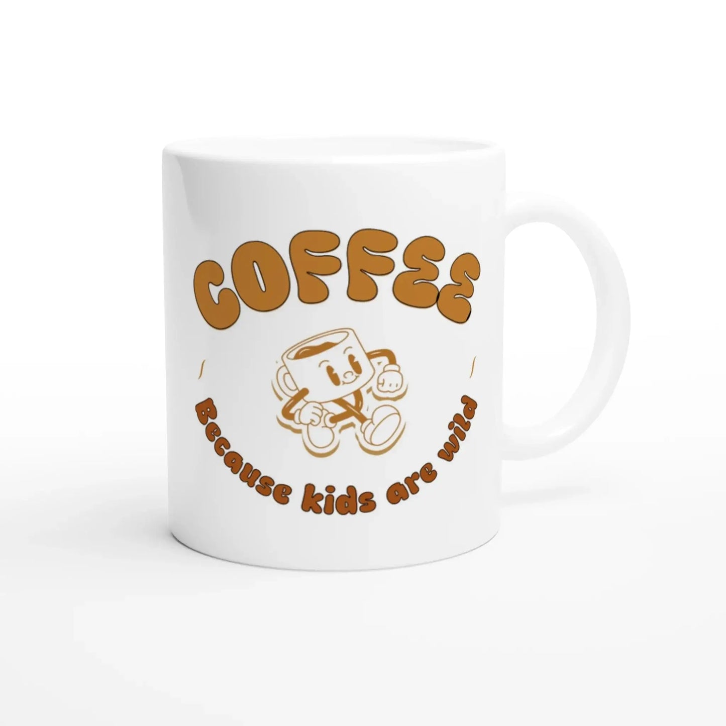 White 11oz Ceramic Mug - Mood In A Mug