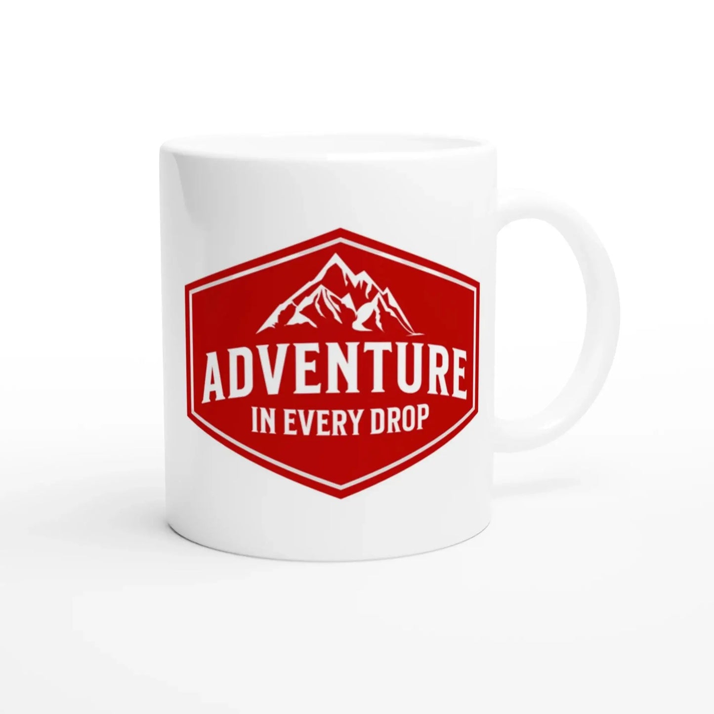 White 11oz Ceramic Mug - Mood In A Mug