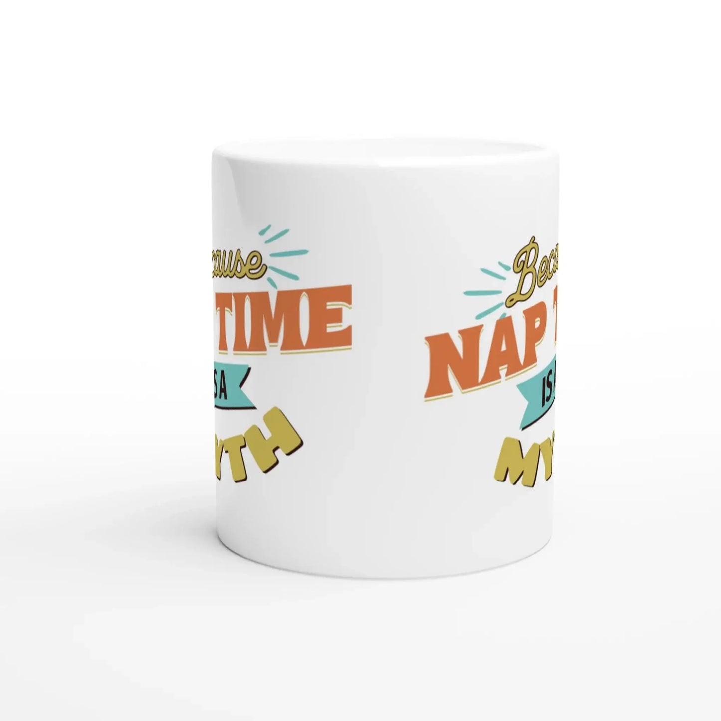 White 11oz Ceramic Mug - Mood In A Mug