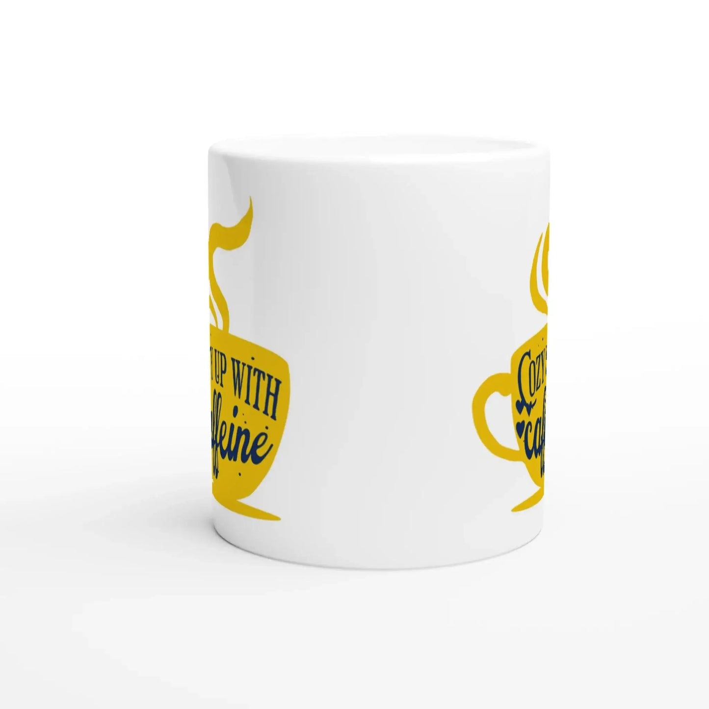 White 11oz Ceramic Mug - Mood In A Mug