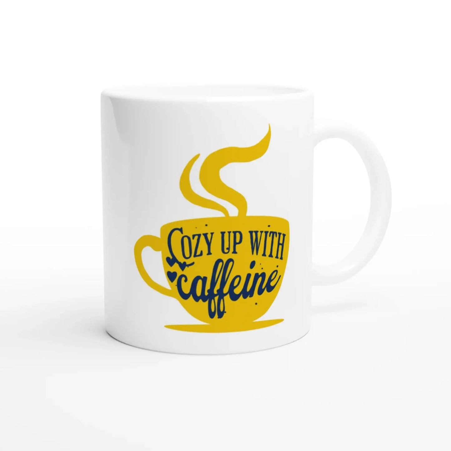 White 11oz Ceramic Mug - Mood In A Mug