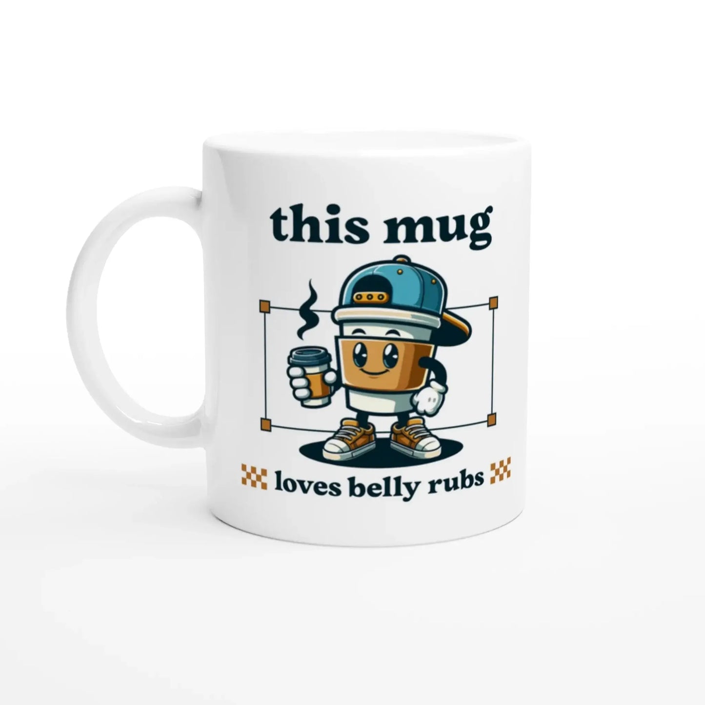 White 11oz Ceramic Mug - Mood In A Mug