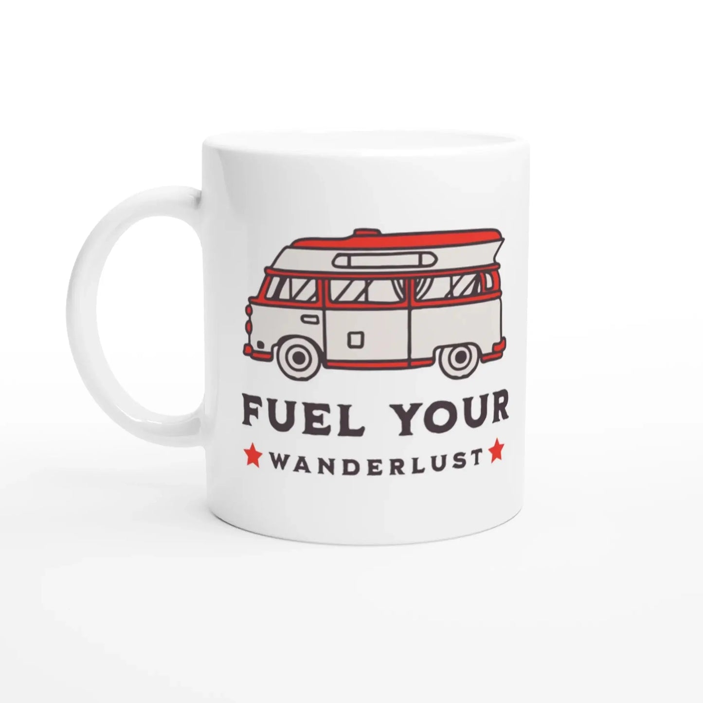 White 11oz Ceramic Mug - Mood In A Mug