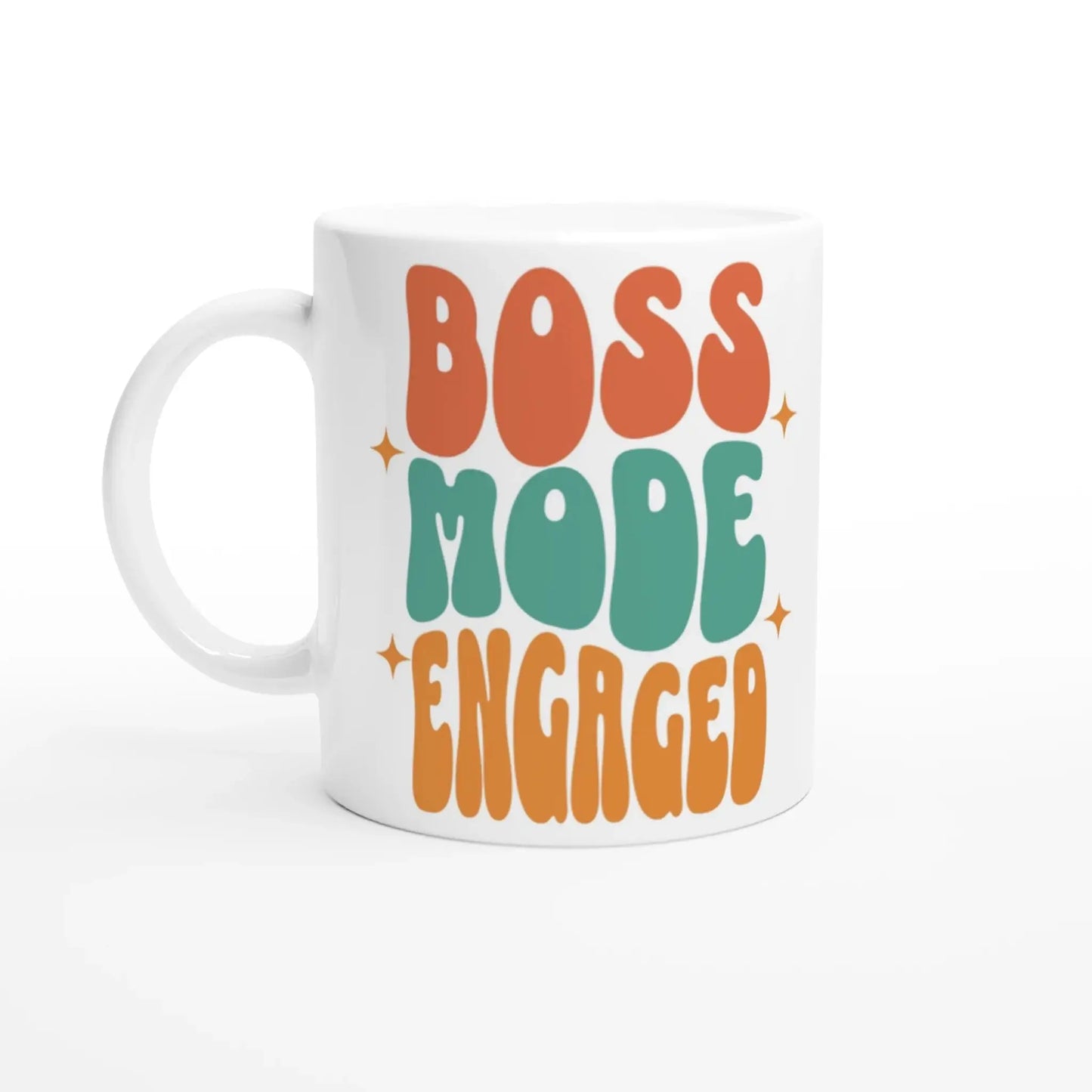 White 11oz Ceramic Mug - Mood In A Mug