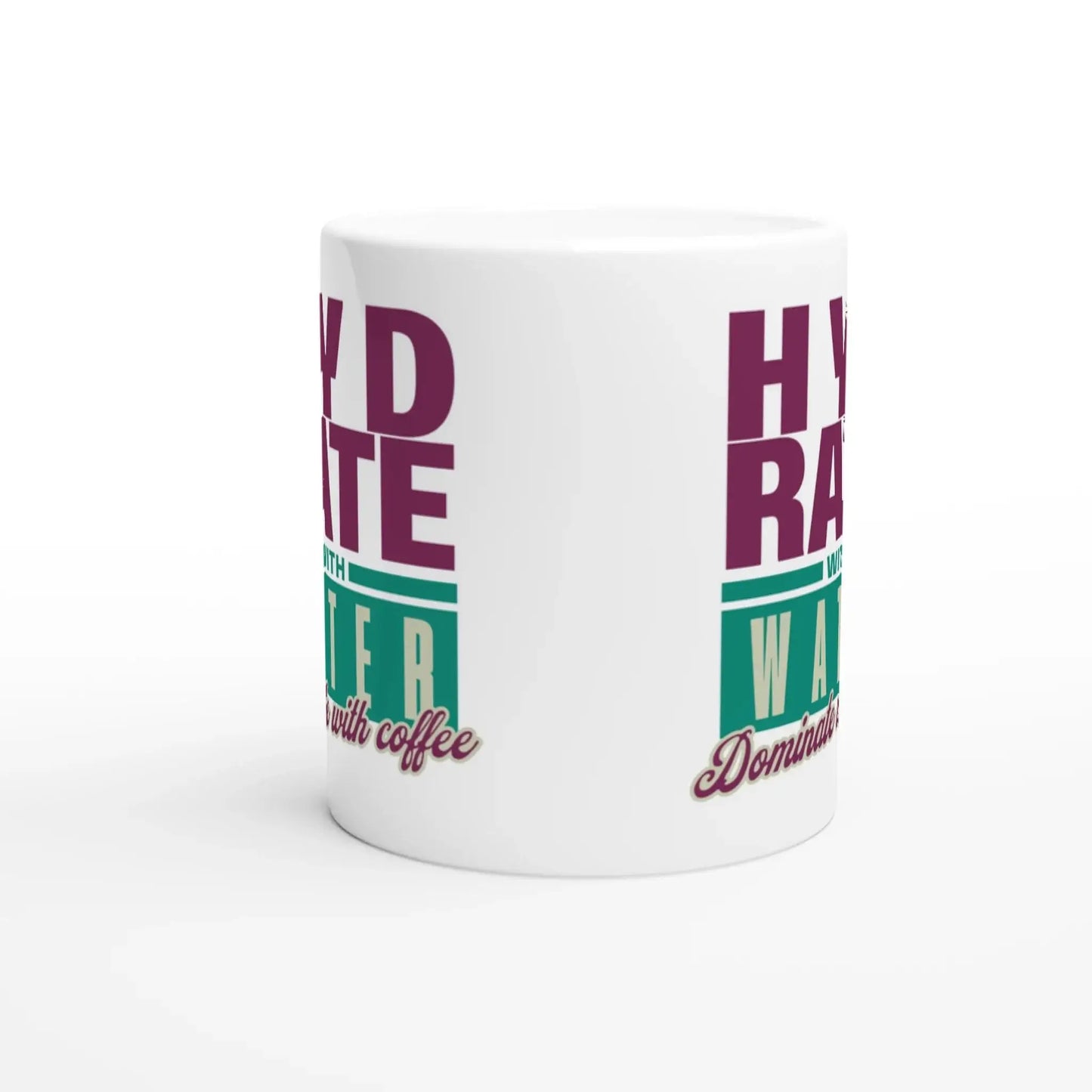 White 11oz Ceramic Mug - Mood In A Mug