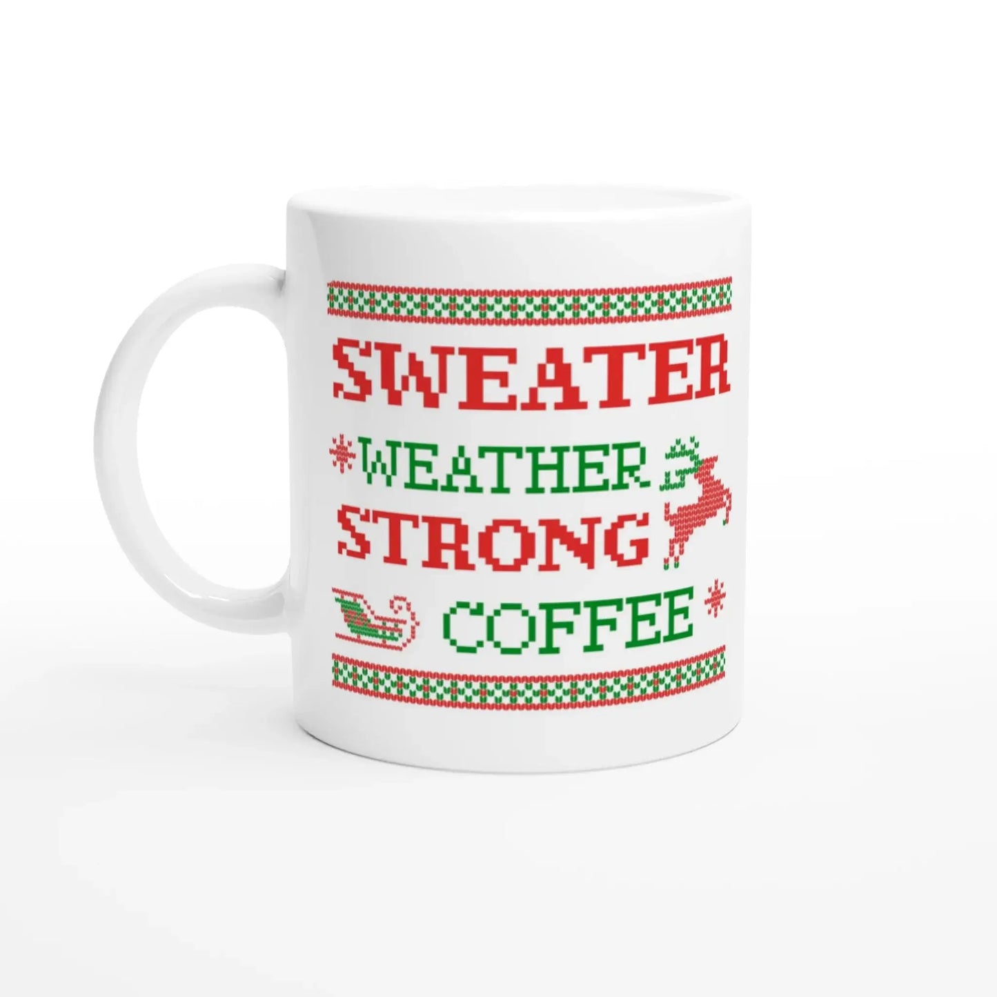 White 11oz Ceramic Mug - Mood In A Mug